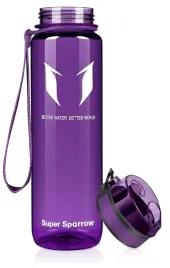 butelka-super-sparrow-1l-fioletowa-plastik-tritan-bez-bpa