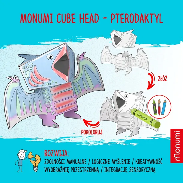 cube-head-model-pterodactylus-stan-nowy