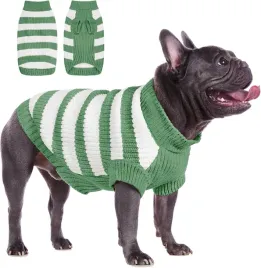 sweter-dla-psa-sweterek-welniany-na-zime-zielony-w-paski-szpic-s