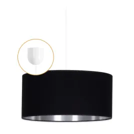 klasyczna-lampa-wiszaca-na-sufit-z-abazurem-35-cm-czarny-srebrny-klosz