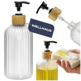 dozownik-do-mydla-plynu-do-naczyn-wellhaus-500-ml-przezroczysty-mat-