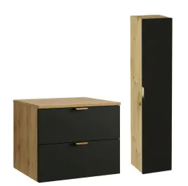 zestaw-do-lazienki-80cm-szafka-z-blatem-slupek-dab-artisan-czarny