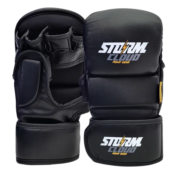 StormCloud Rękawice MMA Sparingowe 7oz Rookie Czarne/Białe XL