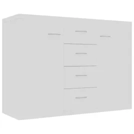 komoda-minimalistyczna-biala-4-szuflady-2-drzwiczki-88x30x65-cm