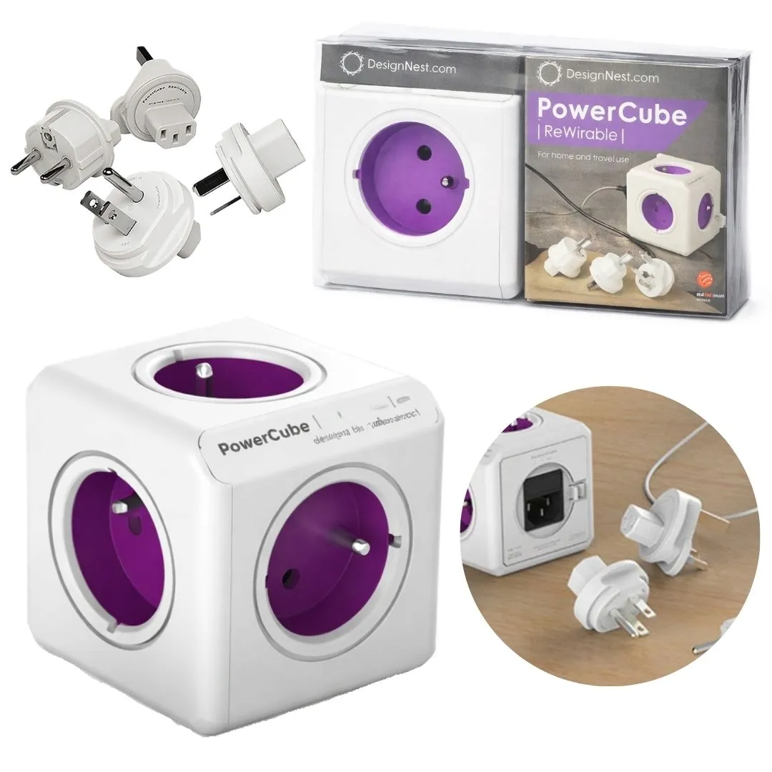 rozgaleznik-5-gniazd-allocacoc-powercube-rewirable-adaptery-podrozne-stan-nowy