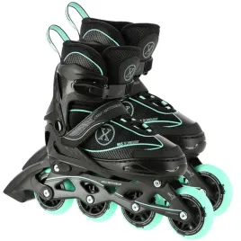 rolki-regulowane-lyzworolki-czarne-rekreacyjne-kauczukowe-kolka-abec-7-nils