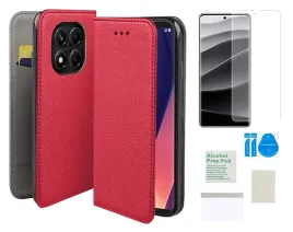 etui-z-klapka-do-xiaomi-redmi-note-14-pro-czerwony-case-folia-ochronna