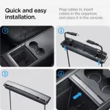 spigen-tesla-cable-organizer-station-black-tesla-model-y-3-stan-nowy