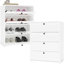 szafka-na-buty-regal-do-przedpokoju-4-komory-uchylny-bialy