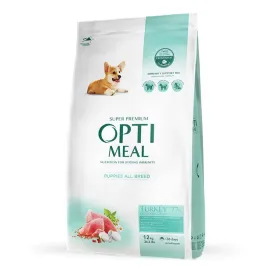 optimeal-super-premium-sucha-karma-dla-szczeniat-indyk-12-kg