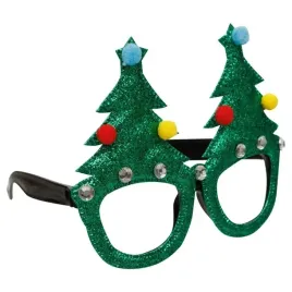 okulary-santa-s-factory-choinki-zielone