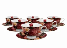 komplet-6-filizanek-ze-spodkami-spring-roses-black