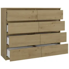 nowoczesna-duza-komoda-z-szufladami-120-cm-8-szuflad-dab-artisan