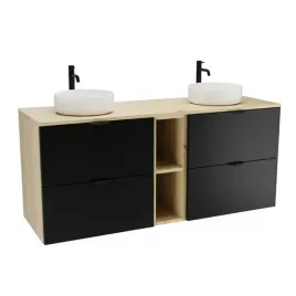 szafka-140-cm-z-regalem-z-2-umywalkami-nablatowymi-czarna-dab-artisan-orio