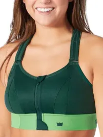 biustonosz-sportowy-shefit-zielony-regulowany-cwiczenia-fitness-silownia-xl