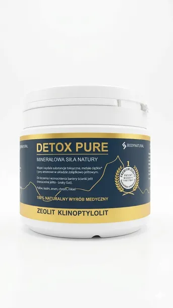Zeolit Medyczny Detoxpure Detoks Oczyszczanie Jelit 200G Proszek