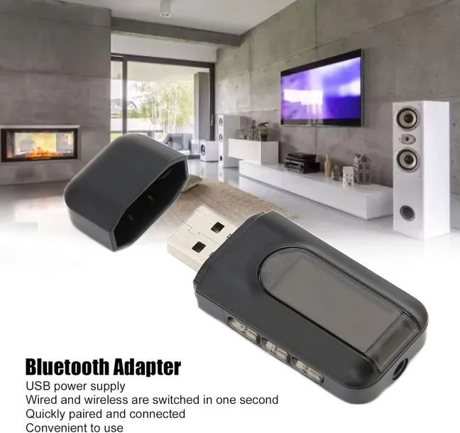 adapter-bluetooth-5-0-usb-bezprzewodowy-nadajnik-odbiornik-lcd-czarny