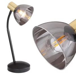 lampa-stolowa-nocna-czarna-mosiadz-e14-dymione-szklo-nowoczesna-sypialnia