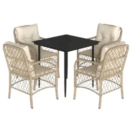 stolik-ogrodowy-rattanowy-czarny-80x80x74-cm-4-krzesla-bezowe