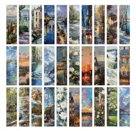 papierowe-zakladki-do-ksiazek-z-malowniczymi-krajobrazami-swiata-10szt