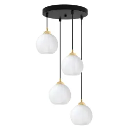 lampa-sufitowa-wiszaca-zyrandol-czarno-zlota-biala-szklana-kula-glamour-e27