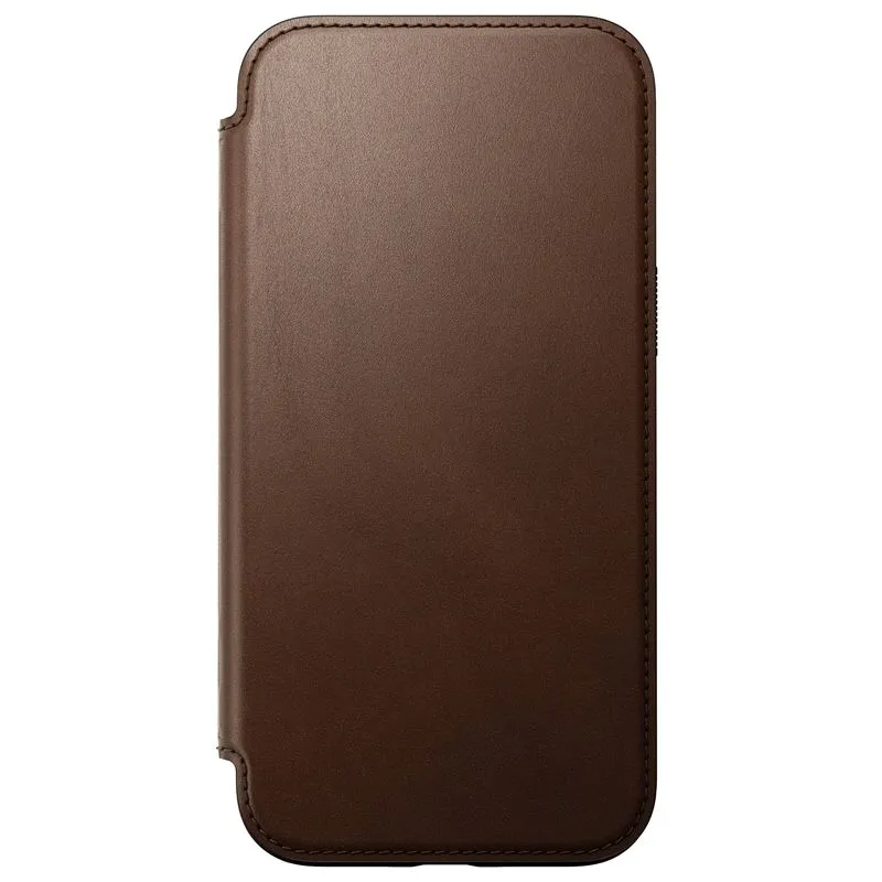 nomad-modern-leather-folio-brown-iphone-16-plus