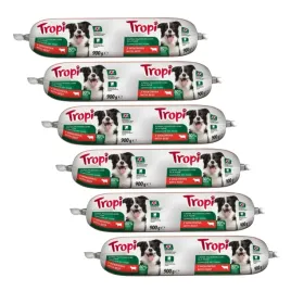 tropi-kielbasa-dla-psa-z-wolowina-mokra-karma-baton-6x900g-zestaw