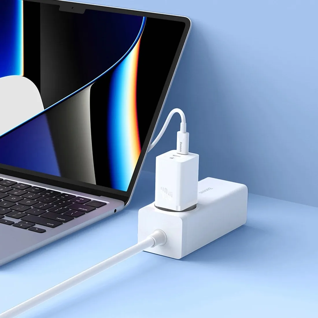 ladowarka-sieciowa-baseus-gan5-pro-40w-2xusb-c-biala