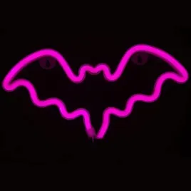 lampka-led-halloween-nietoperz-rozowy-neon