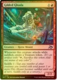 mtg-gilded-ghoda-foil-dft-or-treasure-generator-nm