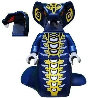 KLOCKI FIGURKA SNAKE SKALES NINJA GO