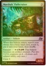 mtg-marshals-pathcruiser-foil-dft-or-land-tutor-or-crew-5-or-nm