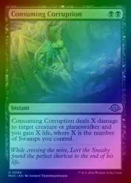 mtg-consuming-corruption-retro-foil-mh3-or-nm-or-old-frame