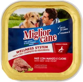 karma-dla-psa-wolowy-pasztet-wloska-dobra-jakosc-150g-migliorcane