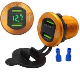 ladowarka-samochodowa-do-auta-do-zabudowy-usb-qc-3-0-12v-24v-woltomierz