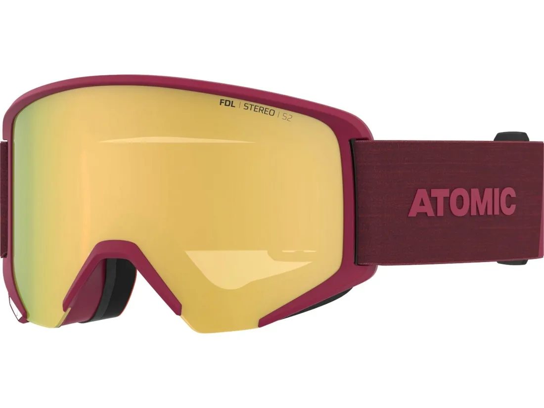 gogle-atomic-savor-big-stereo-dark-red-s1-stan-nowy