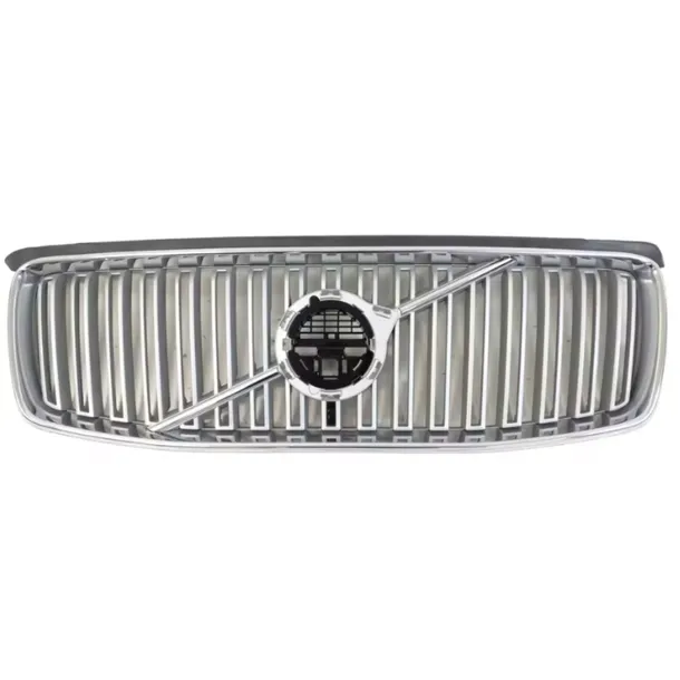 VOLVO XC90 II 2014-19 ŚRODKOWA ATRAPA ZDERZAKA PRZEDNIEGO CHROM ZAMIENNIK