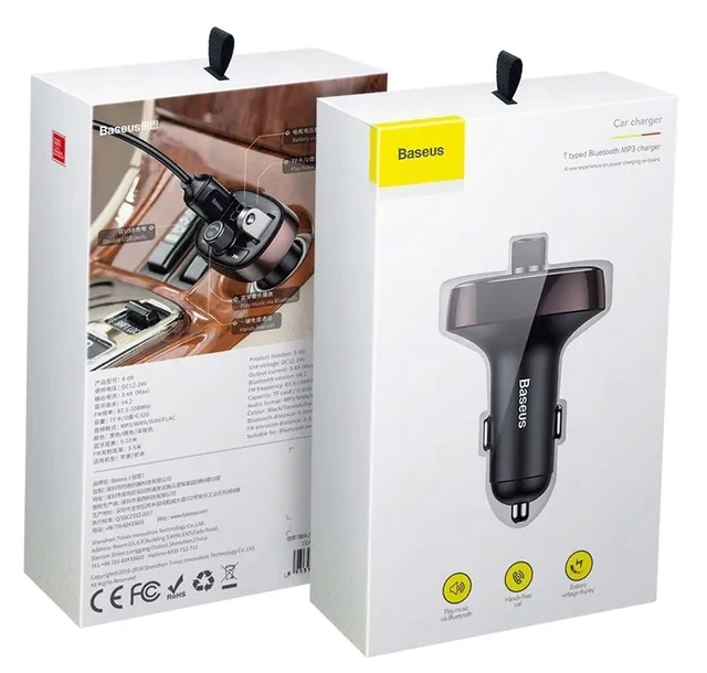 baseus-transmiter-fm-bluetooth-ladowarka-samochodowa-mp3-2x-usb-sd-tf-3-4a-stan-nowy-marka-baseus