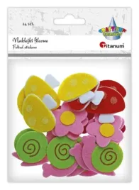 naklejki-filcowe-dekoracje-samoprzylepne-grzyby-slimaki-kwiaty-zestaw-24szt