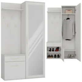 garderoba-z-lustrem-do-przedpokoju-szafa-wieszak-z-polka-szufladami-kaszmir