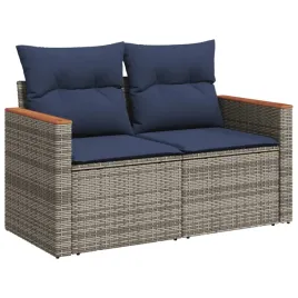 sofa-ogrodowa-2-osobowa-szara-z-poduszkami-granatowymi-124-x-62-x-69-cm