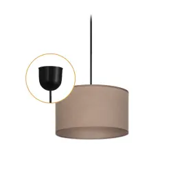 lampa-wiszaca-bezowa-soft-czarna-podsufitka-20-cm-designerski-styl