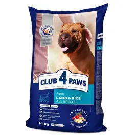club-4-paws-premium-sucha-karma-dla-psow-jagniecina-i-ryz-14-kg