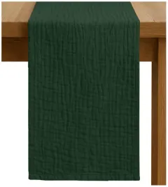 bieznik-muslinowy-butelkowa-zielen-na-stol-40x275-cm