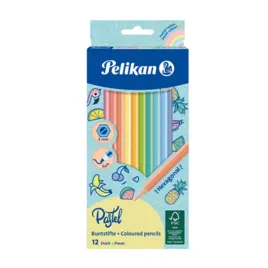 pelikan-kredki-drewniane-pastel-12-blister
