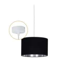 lampa-wiszaca-czarna-srebrna-tkanina-premium-dlugosc-80-cm-regulacja