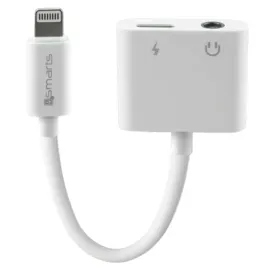 4smarts-adapter-rozdzielajacy-lightning-na-lightning-3-5mm-aux-bialy-whi