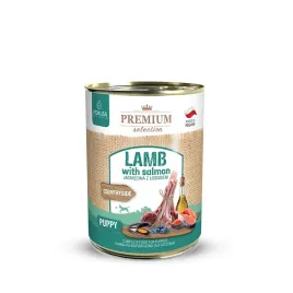 pokusa-premium-selection-jagniecina-z-lososiem-dla-szczeniat-400g