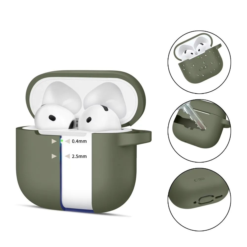 tech-protect-silicone-hook-apple-airpods-4-olive-green-stan-nowy