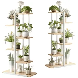 kwietnik-metalowy-stojacy-loftowy-czarny-nowoczesny-bialy-6-polek